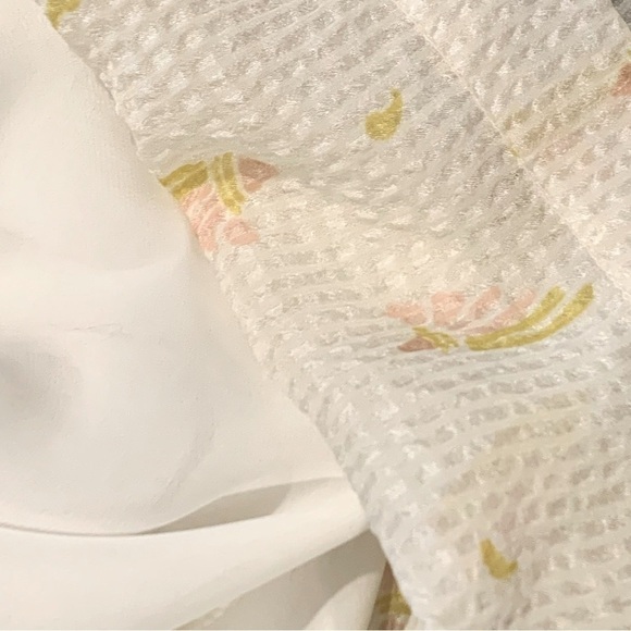 NWOT/Excellent Condition, Free People Long Sleeve Muted Paisley Mini Dress, Sz 6 - Picture 7 of 12